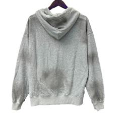 Flame Red Lip Beauty Print Washed Version Hoodie 28709897