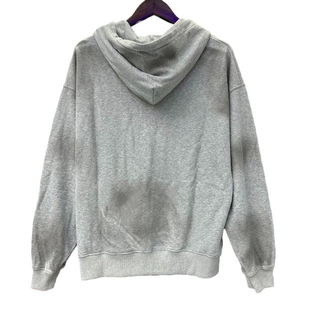 Flame Red Lip Beauty Print Washed Version Hoodie 28709897