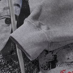 Flame Red Lip Beauty Print Washed Version Hoodie 28709897