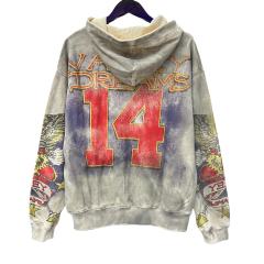 Eagle Star Magic Wand Print Washed Version Hoodie 28709901