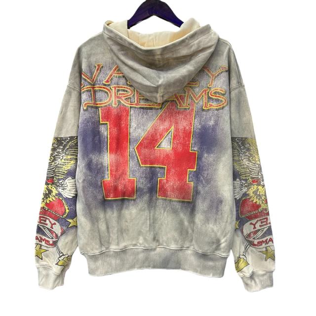 Eagle Star Magic Wand Print Washed Version Hoodie 28709901