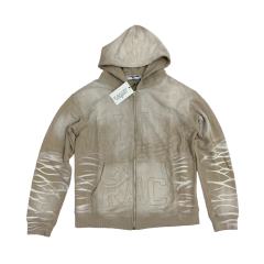 Embroidered Letter Water Ripple Washed Version Hoodie 3 colors 28576623