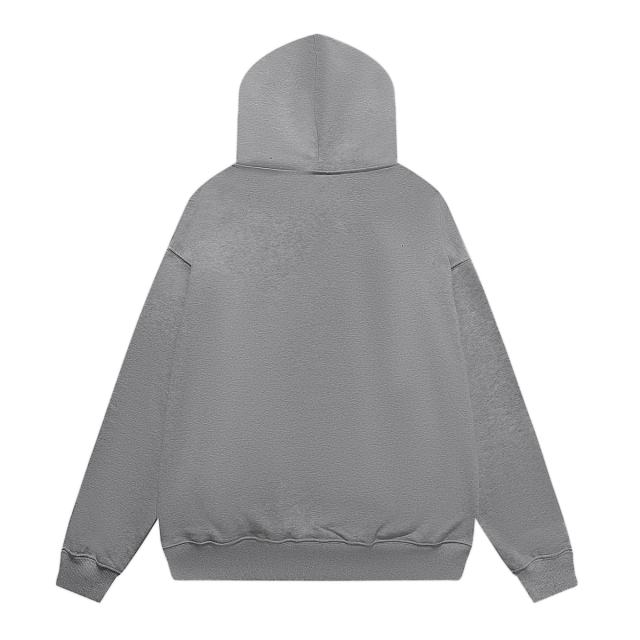 Oversized Neckline Printed Hoodie 28746787