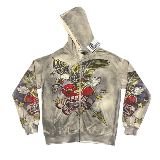 Eagle Star Magic Wand Print Washed Version Hoodie 28709901
