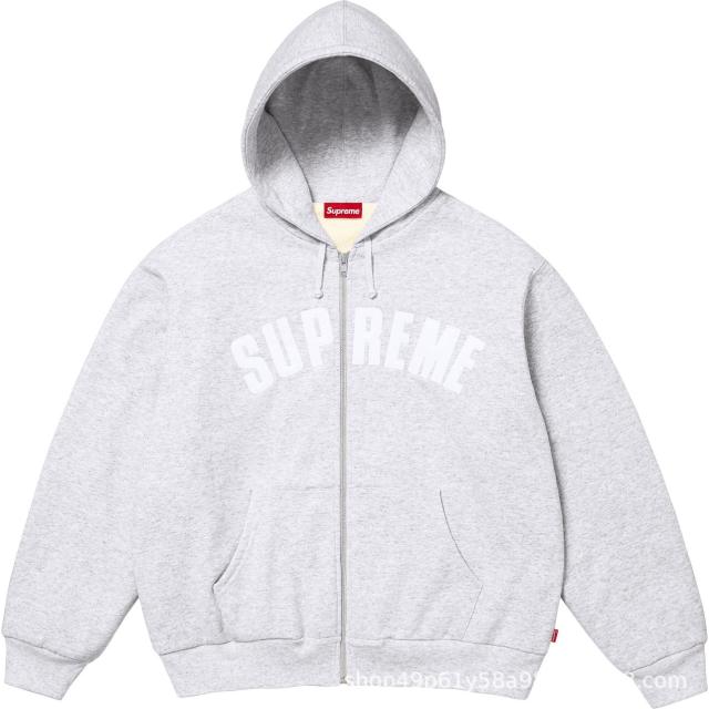 Sup Arc Thermal Lined Zip Up Hooded Sweatshirt