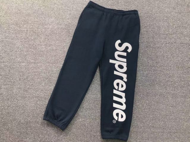 SUPREM* SATIN APPLIQUÉ APPLIQUE HOODED SWEATSHIRT HOODIE