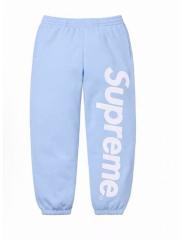 SUPREM* SATIN APPLIQUÉ APPLIQUE HOODED SWEATSHIRT HOODIE