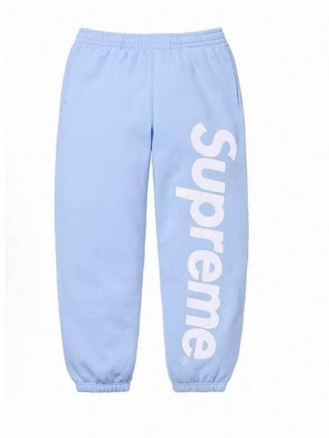 SUPREM* SATIN APPLIQUÉ APPLIQUE HOODED SWEATSHIRT HOODIE