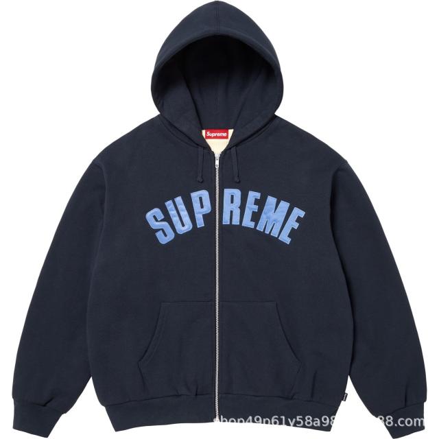 Sup Arc Thermal Lined Zip Up Hooded Sweatshirt