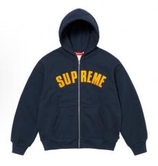 SUP ARC THERMAL LINED ZIP UP HOODIE NAVE BLUE