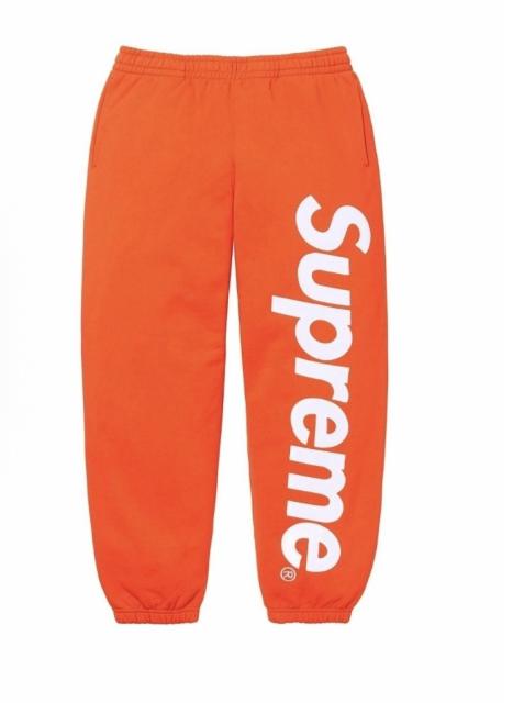SUPREM* SATIN APPLIQUÉ APPLIQUE HOODED SWEATSHIRT HOODIE