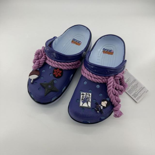 Crοcs x Naruto Sasuke Uchiha Sandals