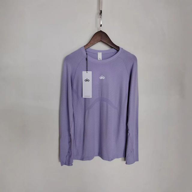 Alο Women Slim Fit Quick-Dry Long-Sleeve T-Shirt