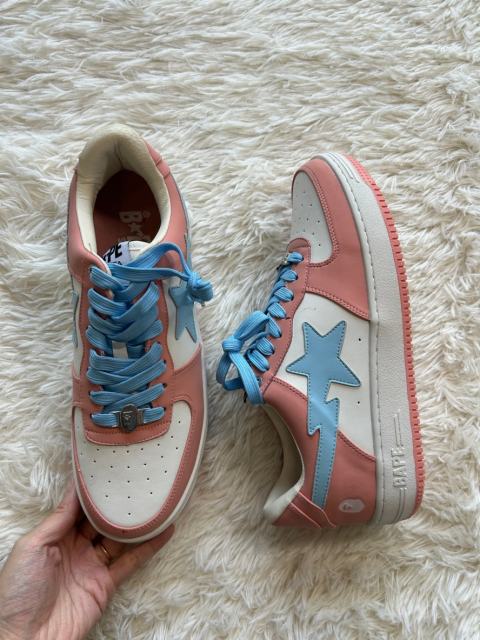 [Special Offer] BAPESTA SHOES PINK US10 MEN