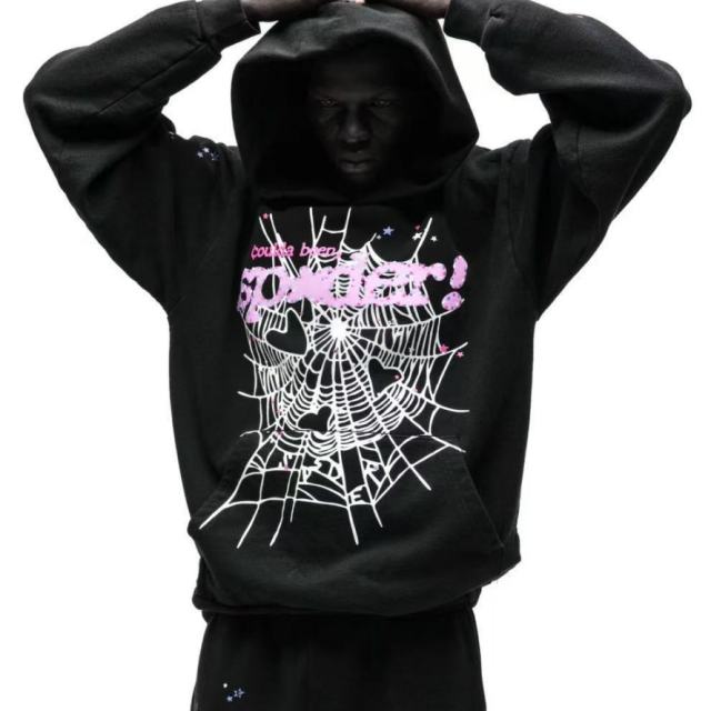 1:1 TOP Quality Reflective Big Star Print Hoodie & Pants Set