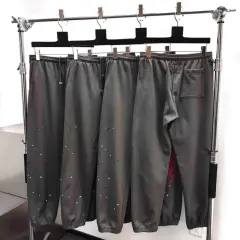 1:1 TOP Quality Reflective Big Star Print Hoodie & Pants Set