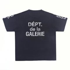 1:1 Quality Horizontal Letter Small French Print Tee