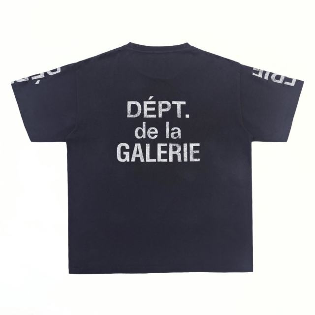 1:1 Quality Horizontal Letter Small French Print Tee