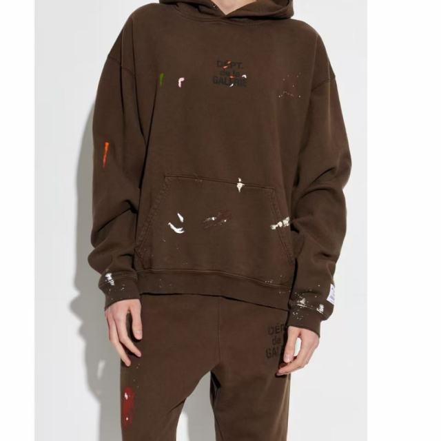 1:1 Top Quality Small French Hand-Printed Hoodie & Pants Set