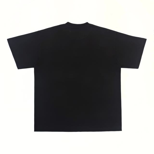 1:1 Top Quality Black Letters Black Mesh Black Print