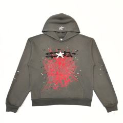 1:1 TOP Quality Reflective Big Star Print Hoodie & Pants Set