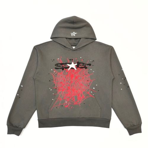 1:1 TOP Quality Reflective Big Star Print Hoodie & Pants Set