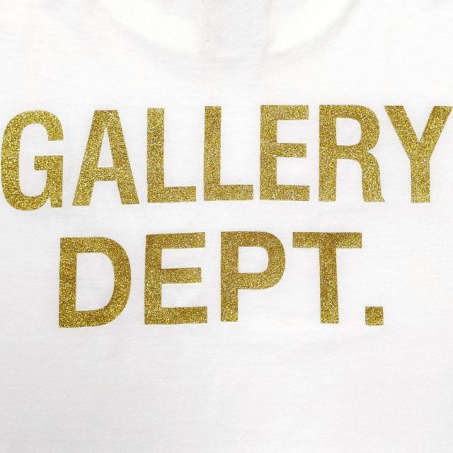 1:1 Top Quality Gallery Dept Back Gold Foil Basic Print Tee