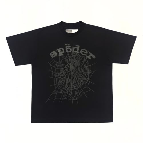 1:1 Top Quality Black Letters Black Mesh Black Print