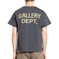 1:1 Quality Gallery Dept Film Drill Letter Print Washed Tee
