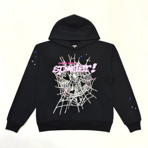 1:1 TOP Quality Reflective Big Star Print Hoodie & Pants Set