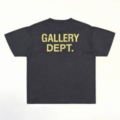1:1 Quality Gallery Dept Film Drill Letter Print Washed Tee