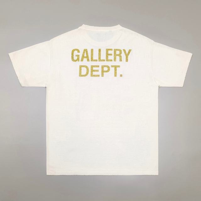 1:1 Quality Gallery Dept Portrait PTG Beige Print Tee