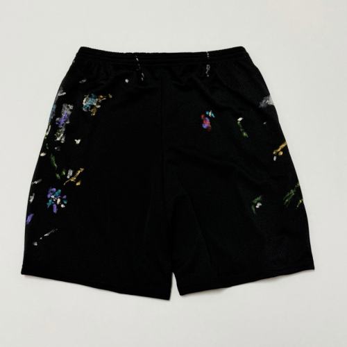 1:1 Top Quality Splattered Ink Distressed Drawstring Shorts