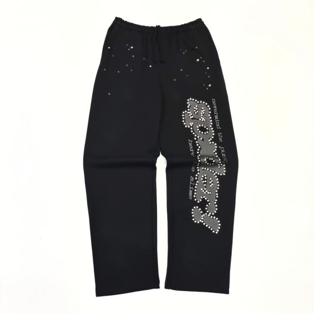 1:1 TOP Quality Reflective Big Star Print Hoodie & Pants Set