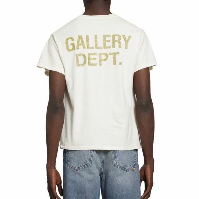 1:1 Quality Gallery Dept Portrait PTG Beige Print Tee
