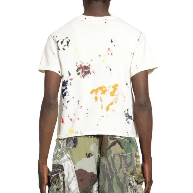 1:1 Quality Gallery Dept "Josué Thomas" Paint Splatter Art T-Shirt