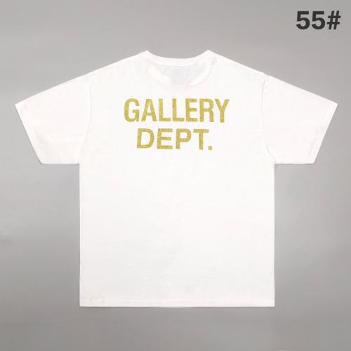 1:1 Top Quality Gallery Dept Back Gold Foil Basic Print Tee