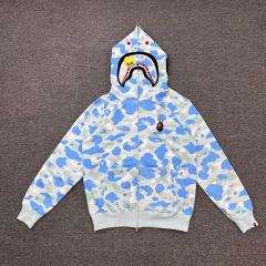 [Best Quality] 1:1 BAPE x Stray Kids Changbin Shark Full Zip Hoodie