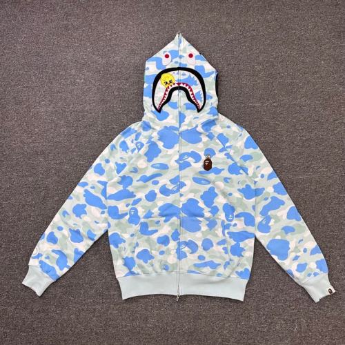 [Best Quality] 1:1 BAPE x Stray Kids Changbin Shark Full Zip Hoodie