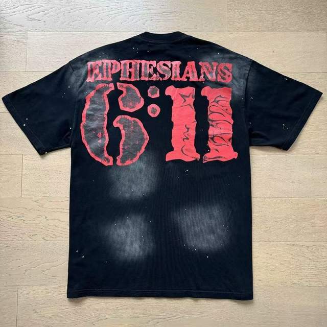 War Ready  Ephesians 6:11 Double-Sided Graphic Oversized T-shirt 29033282
