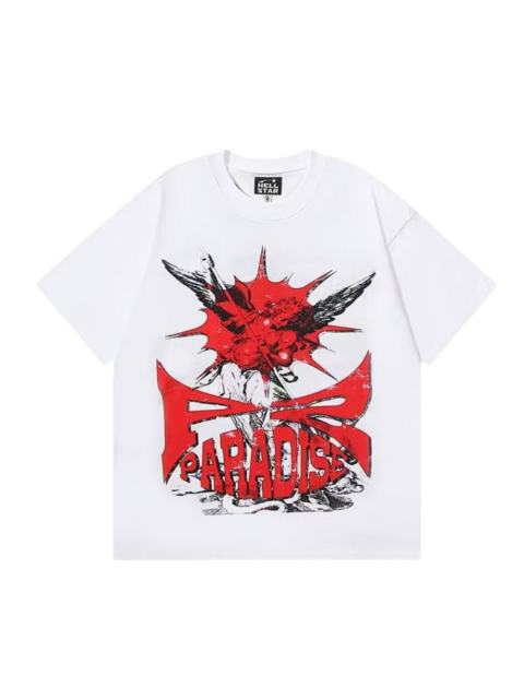 Paradise Angel Graphic Oversized T-shirt 29032853