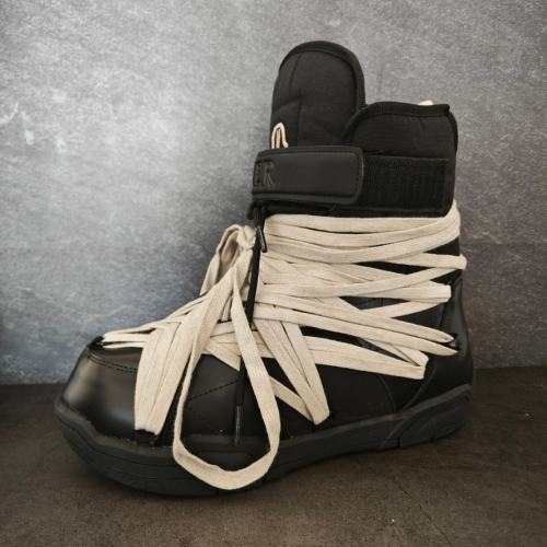 RO x MoncIer Dark Style Multi-Lace High Top Warm Platform Snow Boots (US6-14)