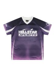 Purple And Black Skull Mesh Jersey Tee 29043145