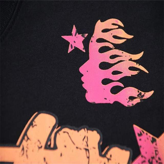 Retro Hellstar  08  Graffiti Print Streetwear Oversized T-shirt 2 colors 29032791