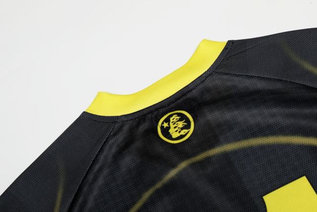 Black And Yellow No.11 Mesh Jersey Tee 29043141