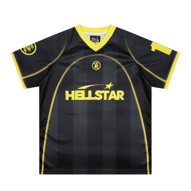 Black And Yellow No.11 Mesh Jersey Tee 29043141