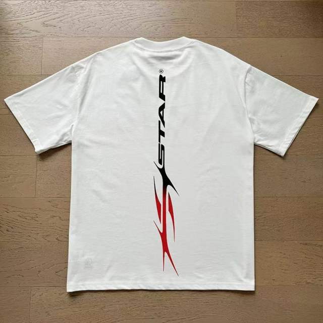 Trendy Brand Printed Men Women Couple Loose T-Shirt Tee 2 colors 29032774