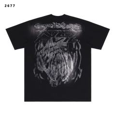 No Evil kull With Covered Eyes Print Washed T-Shirt Tee 28979130