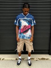 Bloodthirsty Shark Mesh Jersey Tee 29043147