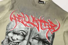 Laugh And Cry Double Face Prayer Print Washed Tee 2 colors 29043140